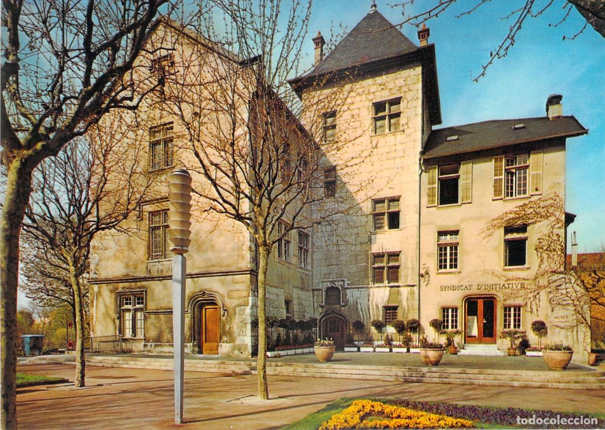 Postales: Postal de Aix-les-Bains, Francia - El Ayuntamiento y Oficina de Turismo