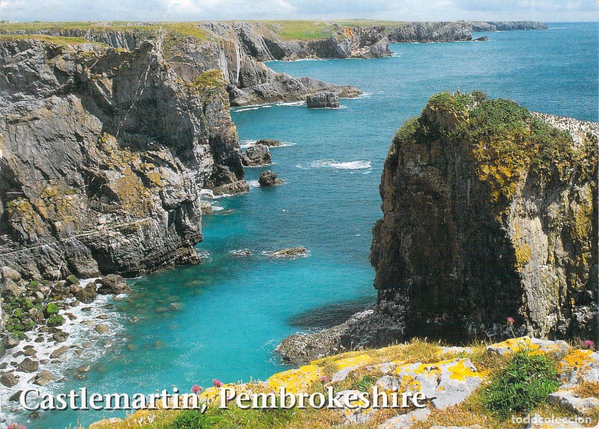 Postales: Postal de Castlemartin, Costa de Pembrokeshire, Gales