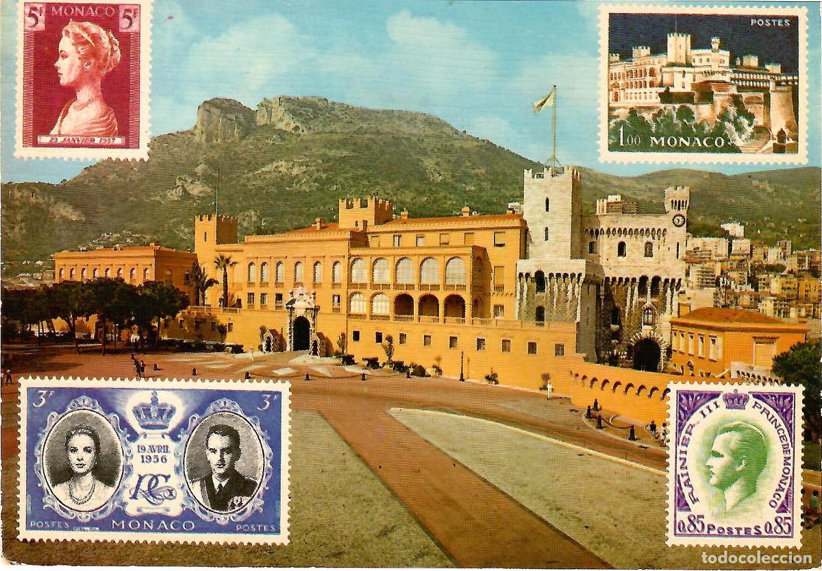 Postales: N&ordm; 3221-PRINCIPAUTE DE MONACO. Le Palais de S.A.S. le Prince de Monaco. Escrita en 1978. EDITIONS D'