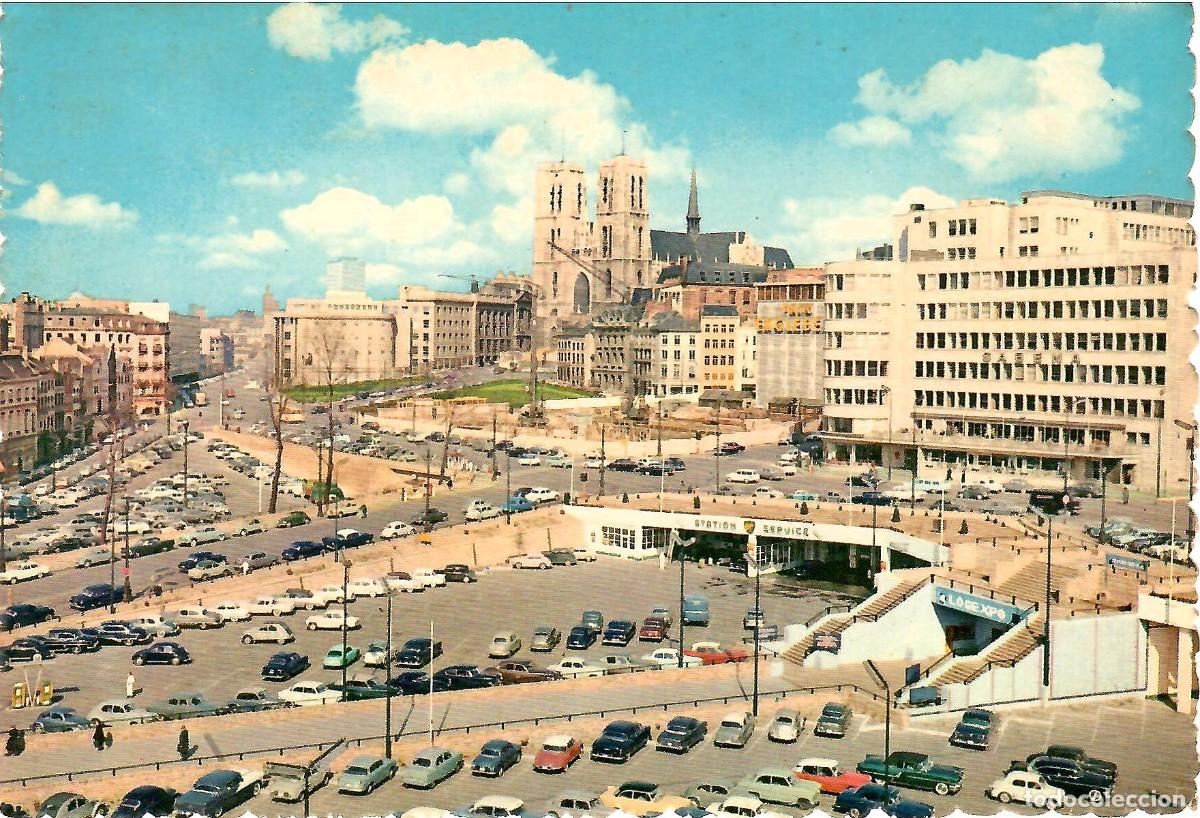 Postales: N&ordm; 6333/146-BRUXELLES. B&eacute;lgica. Differents aspects. Sin circular. ED. JC