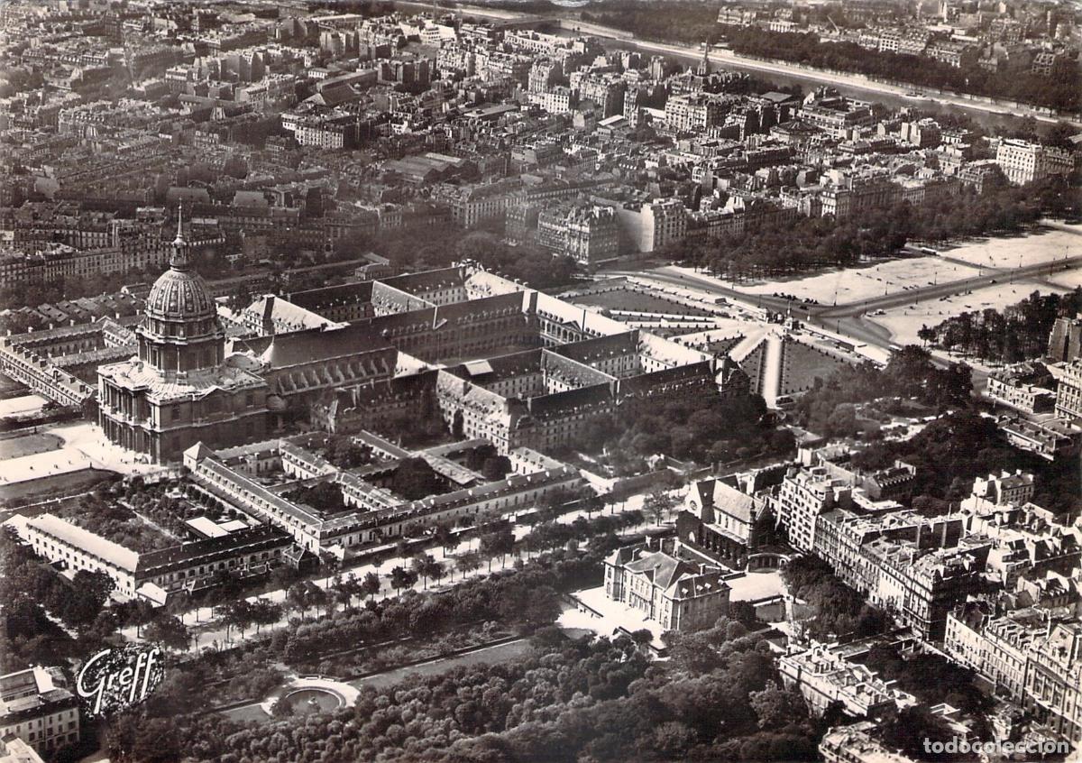 Postales: Postal de Vista A&eacute;rea de Les Invalides en Par&iacute;s
