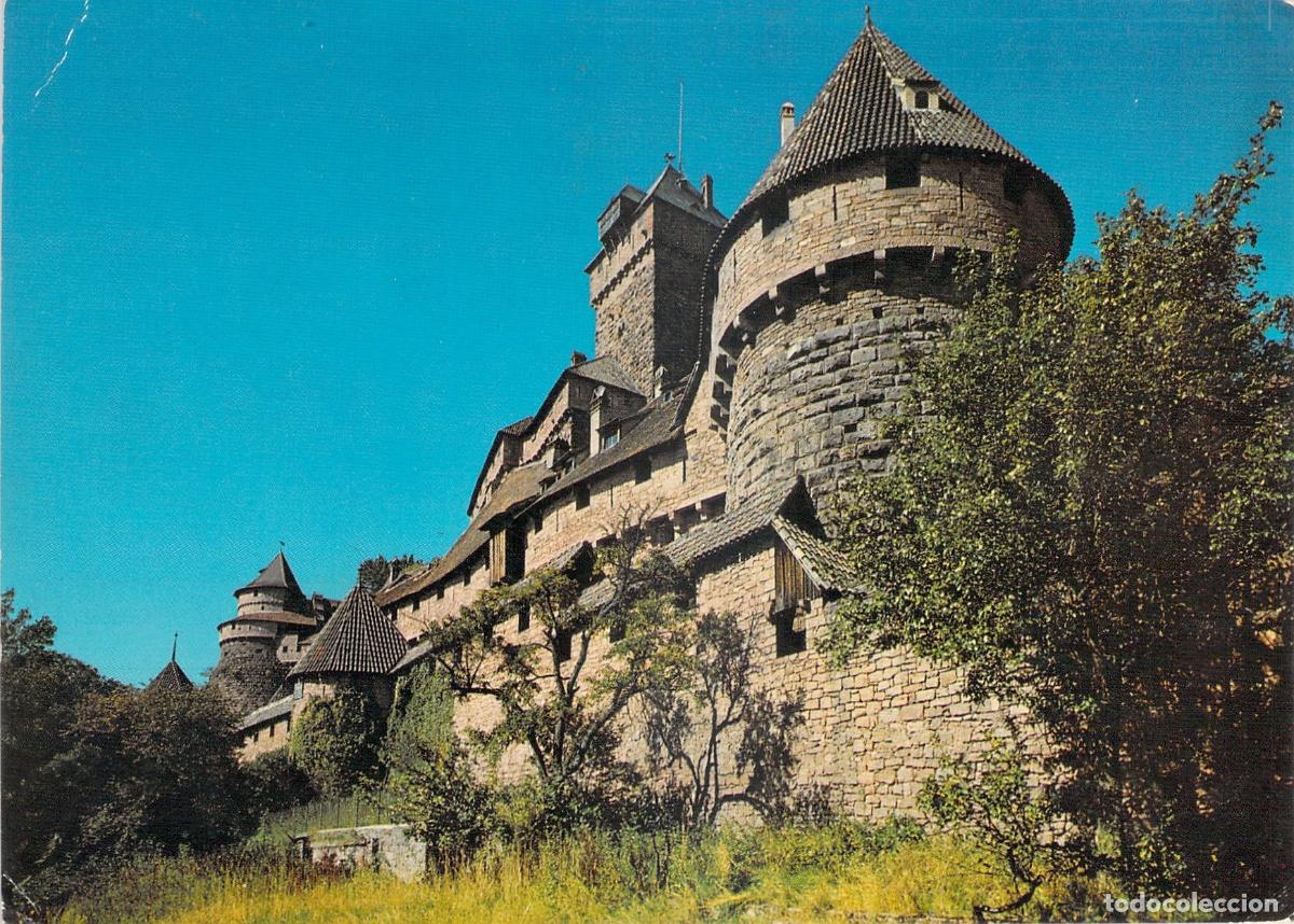 Postcards: Tarjeta Postal Castillo Haut-Koenigsbourg Alsacia Francia