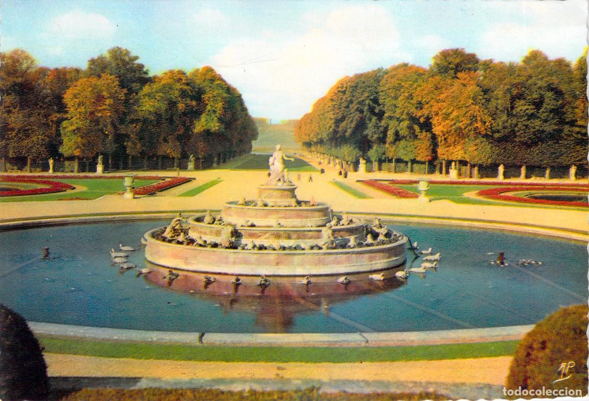 Postales: Tarjeta Postal Bassin de Latone Palacio de Versalles Francia