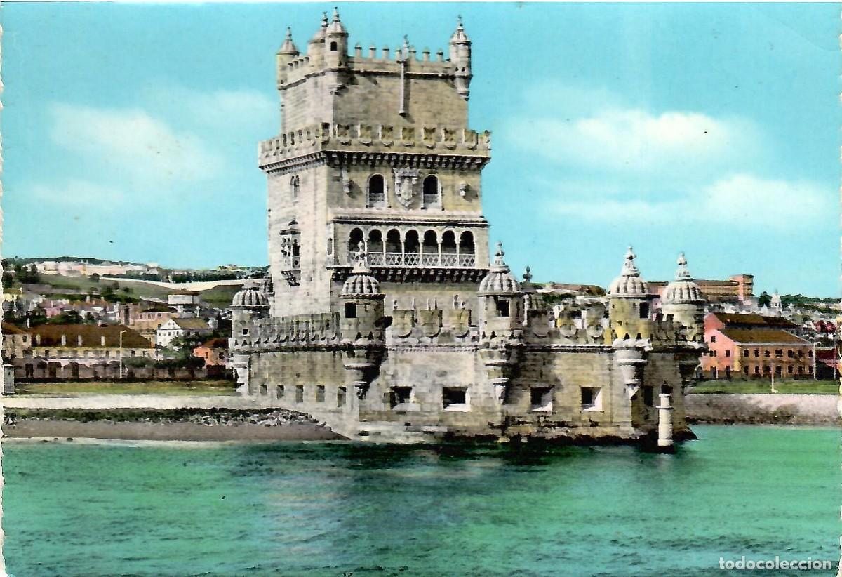 Postales: N&ordm; 1C/L-LISBOA. Portugal. Torre de Belem. Escrita en 1961. ED. LISBOA TUR&Iacute;STICA