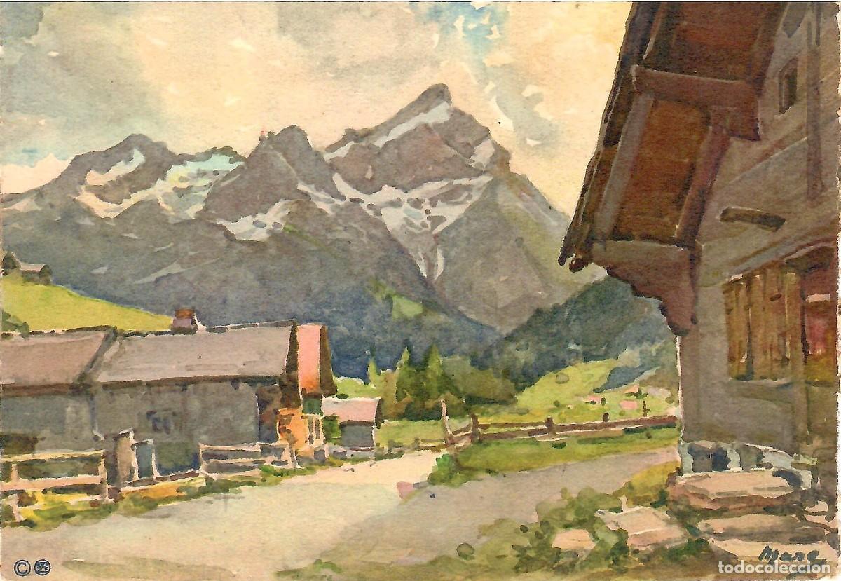 Postales: N&ordm; 2417-Feutersoey b/Gstaad. Switzerland. Picture. Sin circular. EDITIONS STEHLI