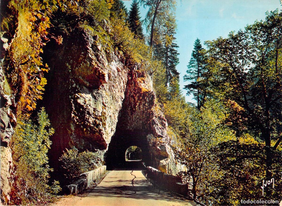 Postales: Postal Monasterio de la Grande-Chartreuse Is&egrave;re Francia T&uacute;nel