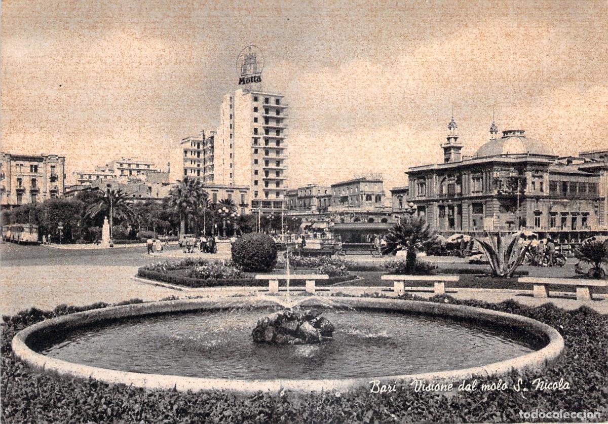 Postales: Tarjeta Postal Bari, Vista desde el Muelle de San Nicola, Italia
