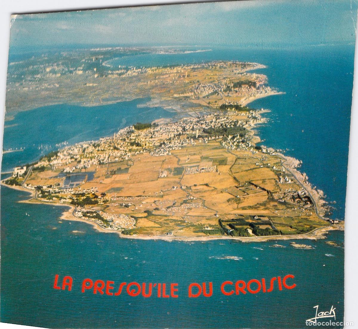 Postcards: Postal de la Pen&iacute;nsula de Le Croisic en Breta&ntilde;a, Vista A&eacute;rea