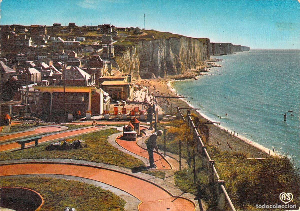 Postales: Postal de Ault-Onival, Acantilados de la Costa de &Oacute;palo y Mini-golf
