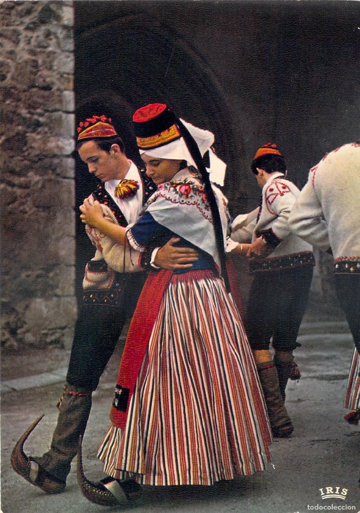 Postales: Postal de Danza Folcl&oacute;rica Les Bethmalais en Ari&egrave;ge Francia