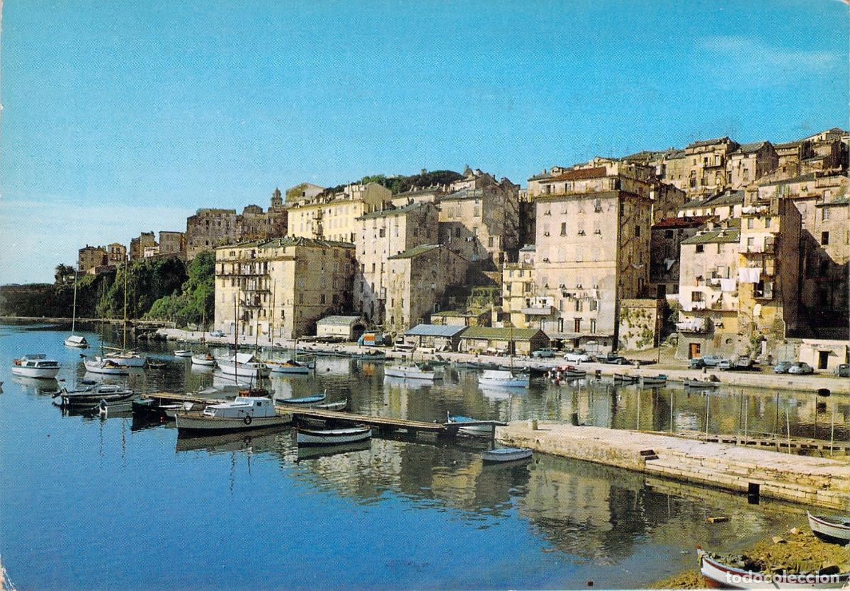 Postales: Postal de Bastia Terra-Vecchia y el Puerto Viejo en C&oacute;rcega