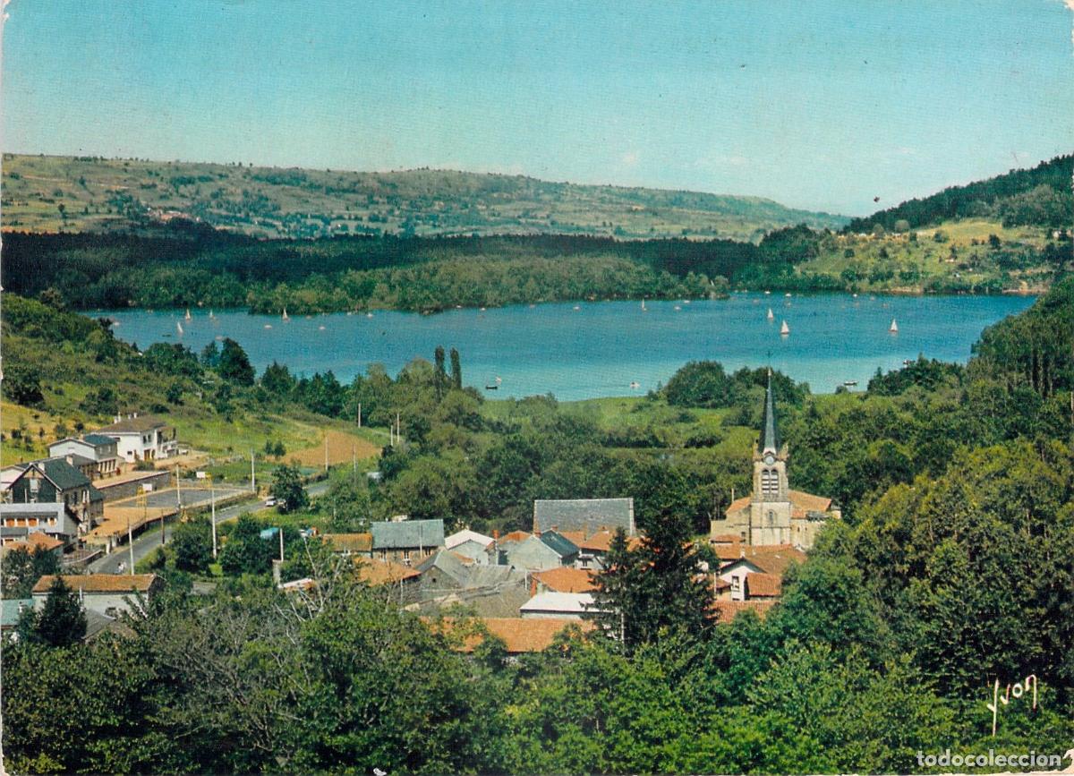 Postales: Postal de Francia - Vista Panor&aacute;mica del Lago de Aydat en Auvernia