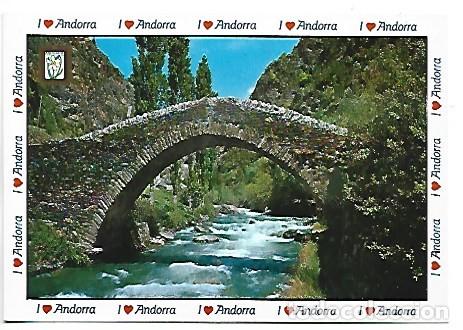 Postales: PONT ROMANIC DE SANT ANTONI / ROMANESQUE BRIDGE OF &rdquo;SANT ANTONI&rdquo;.- LA MASSANA - ANDORRA