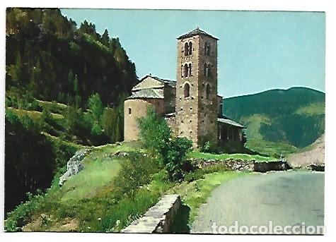 Postales: ESGLESIA ROMANICA DE SANT JOAN DE CASELLES.- CANILLO / VALLS D&acute;ANDORRA