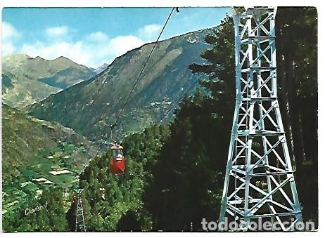 Postales: TELECABINA A L`ESTANY D&acute;ENGOLASTERS.- ENCAMP / VALLS D&acute;ANDORRA