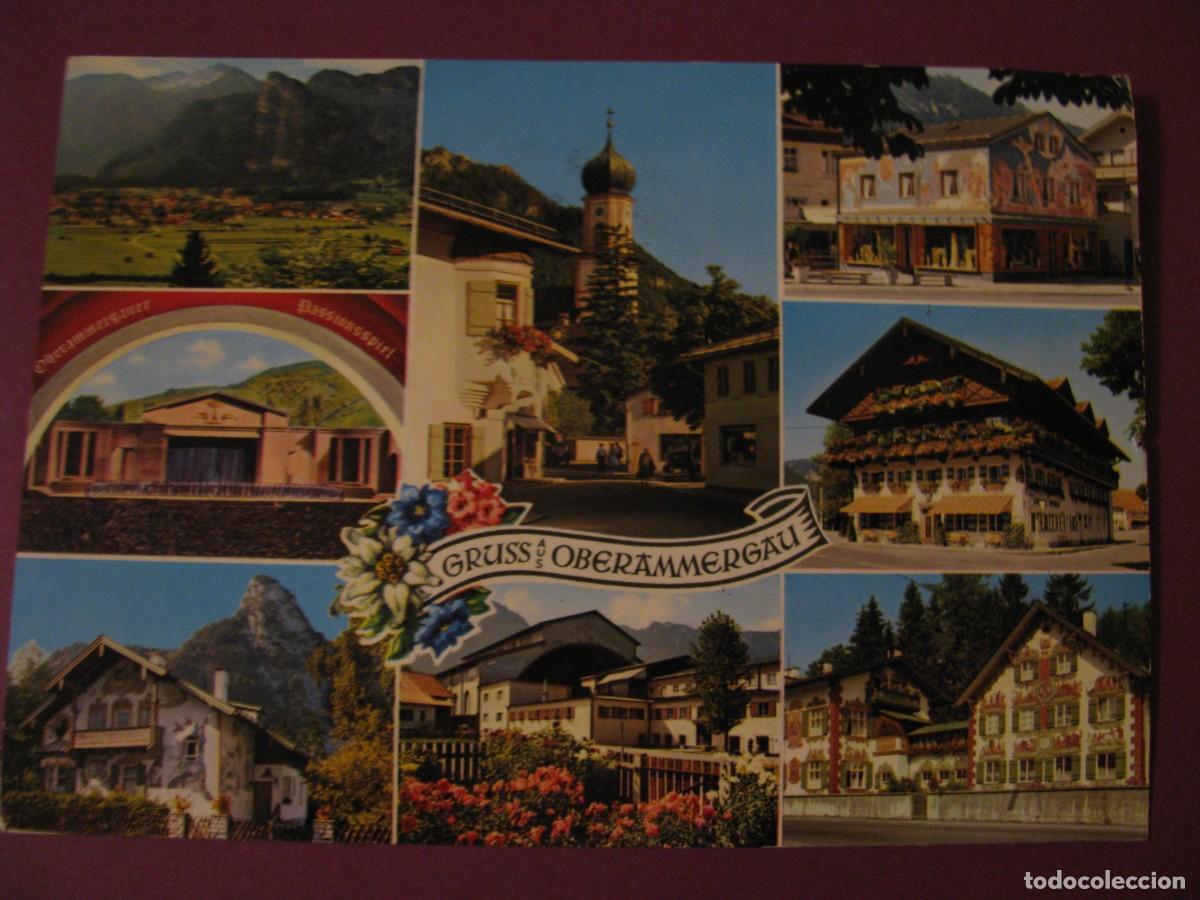 Postales: POSTAL DE ALEMANIA. OBERAMMERGAU. CIRCULADA 1970