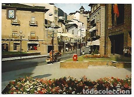 Postales: PLA&Ccedil;A REBES / REBES SQUARE.- VALLS D&acute;ANDORRA