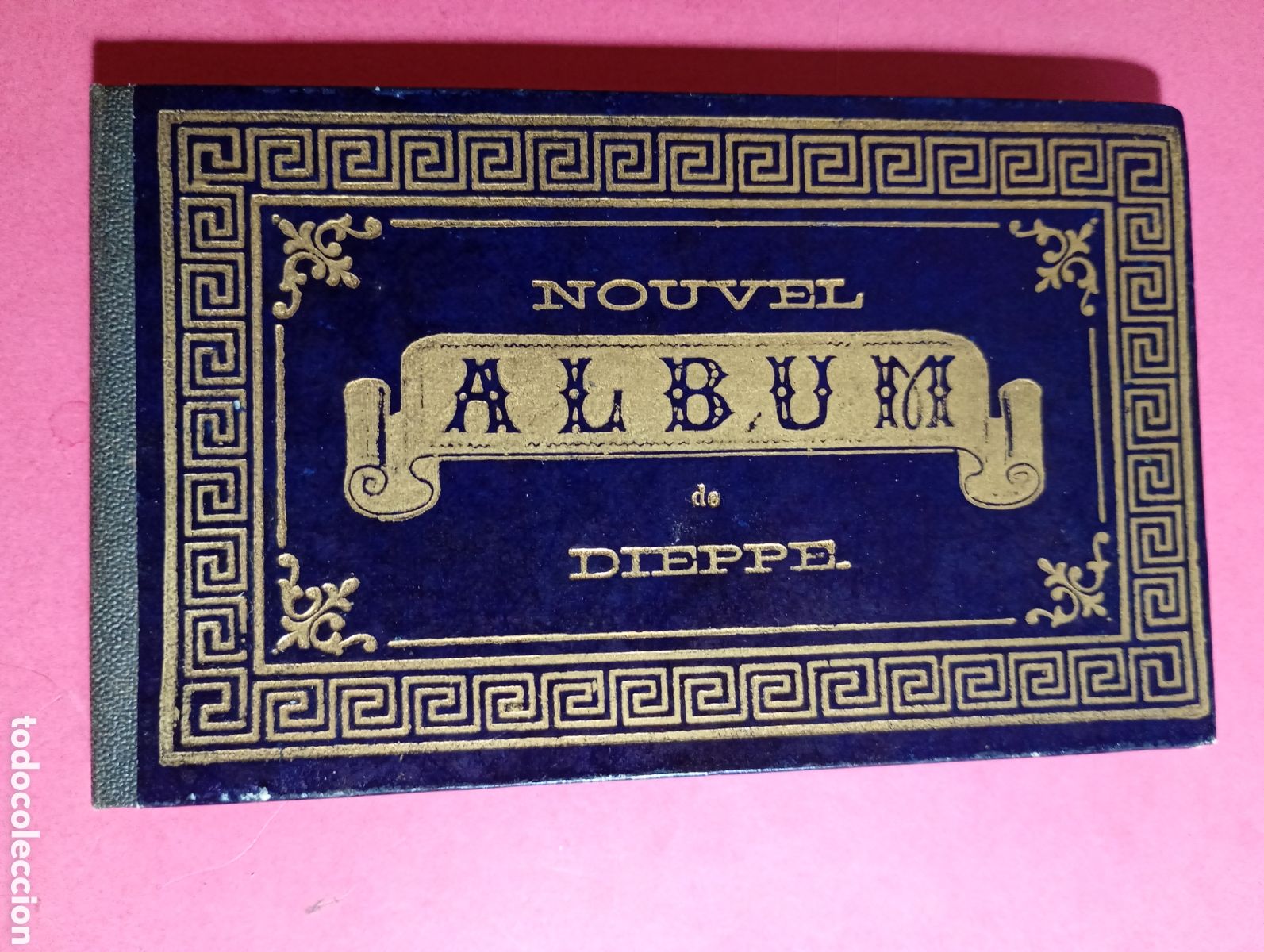 Postales: DIEPPE NOUVEL ALB&Uacute;M 12 VUES B/N PHOTOGRAPHIQUES ET CROMOLITOGRAF&Iacute;A PH. FREY & Cie.