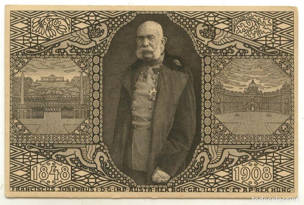 Postales: Koloman Moser. Tres postales dise&ntilde;adas. Secesi&oacute;n vienesa.