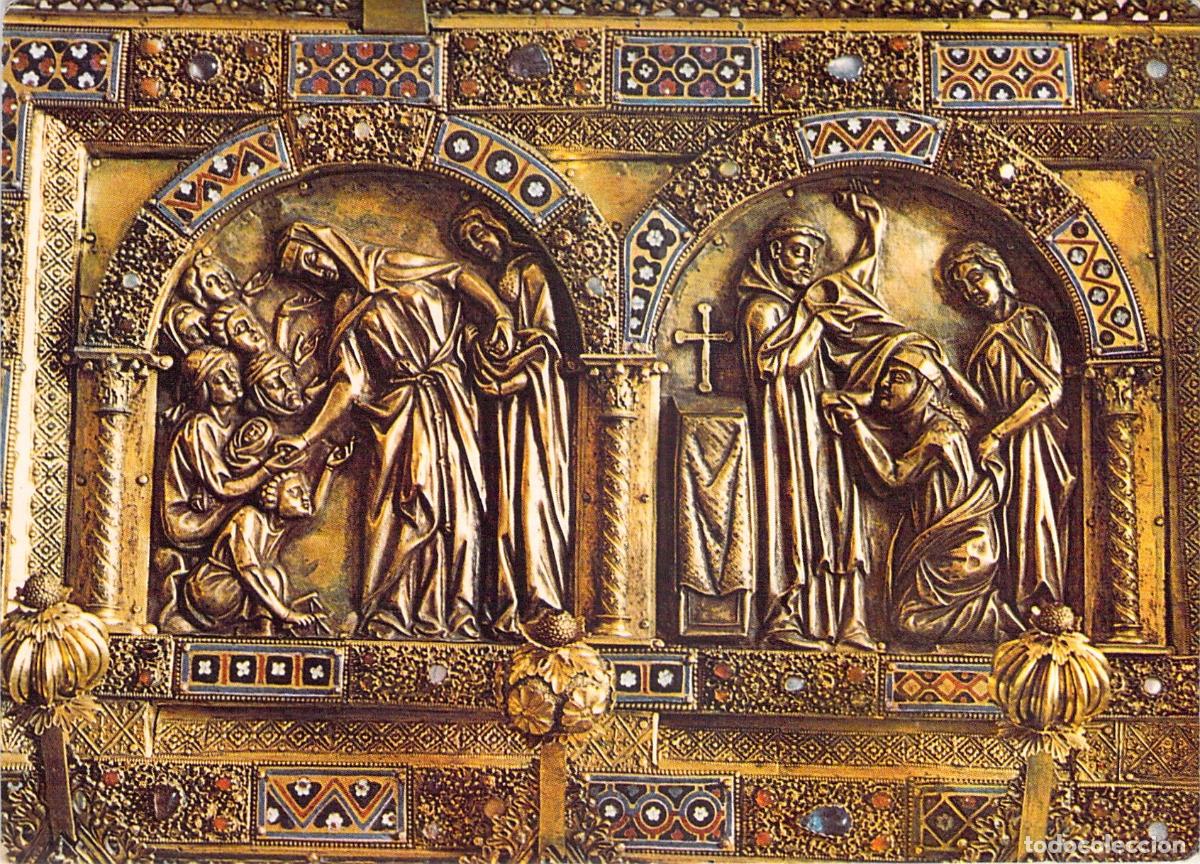 Postales: Postal del Relicario de Santa Isabel en Marburg, Alemania