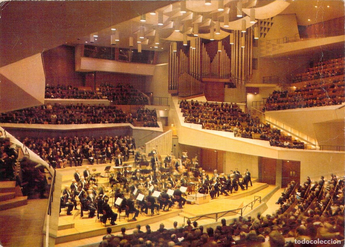 Postales: Postal de la Filarmon&iacute;a de Berl&iacute;n, Sala de Conciertos de la Sociedad