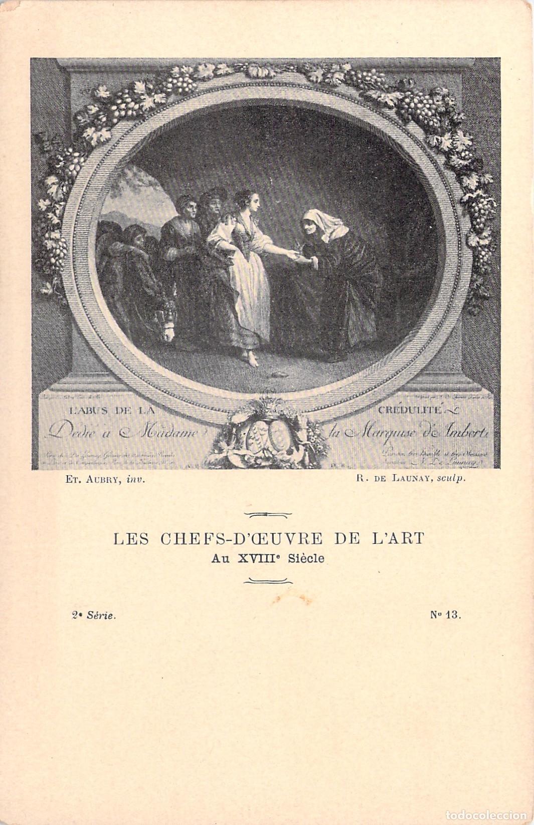 Postales: Postal de Arte: El Abuso de la Credulidad - Etienne Aubry