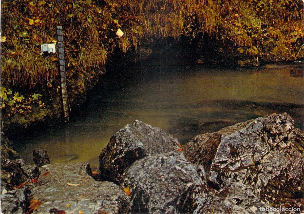 Postales: Postal de Vallorbe, Suiza - Grottes de l'Orbe, R&eacute;surgence