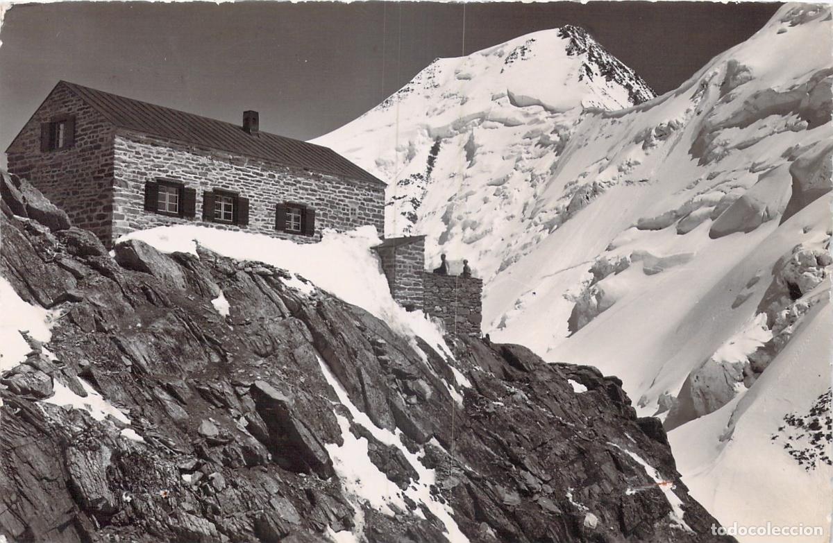 Postales: Postal del Refugio de Monta&ntilde;a Hollandia-H&uuml;tte SAC en Aletschhorn