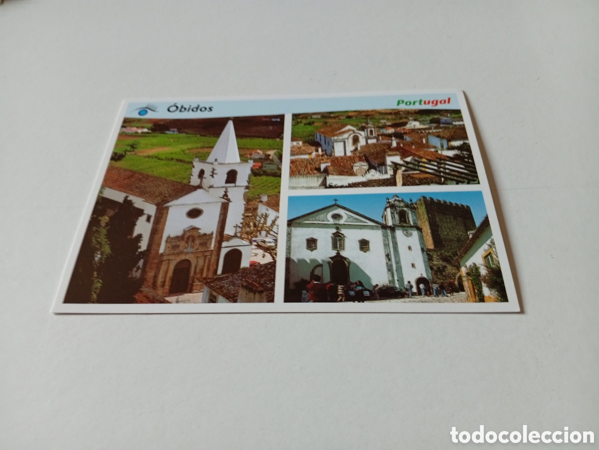 Postales: Postal obidos Portugal