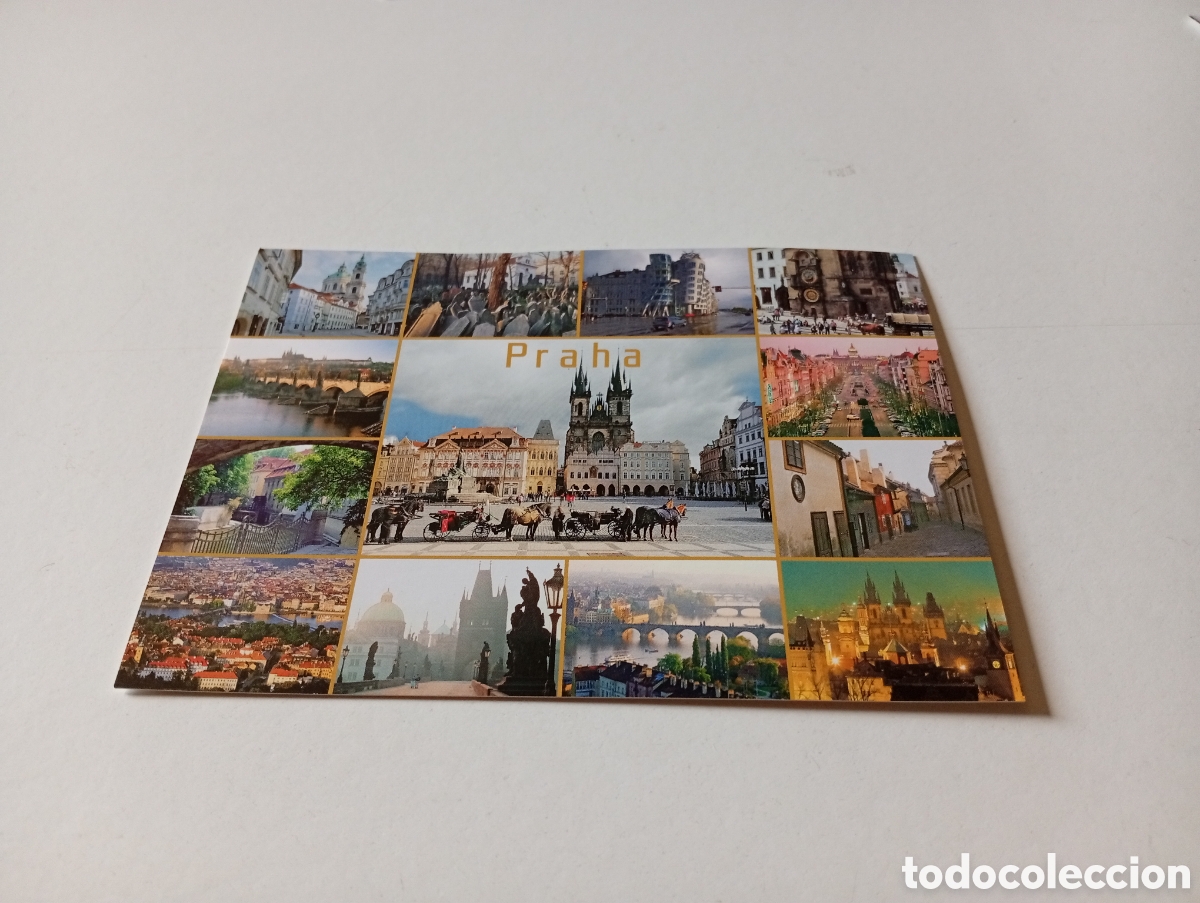 Postales: Postal Praga panor&aacute;mica