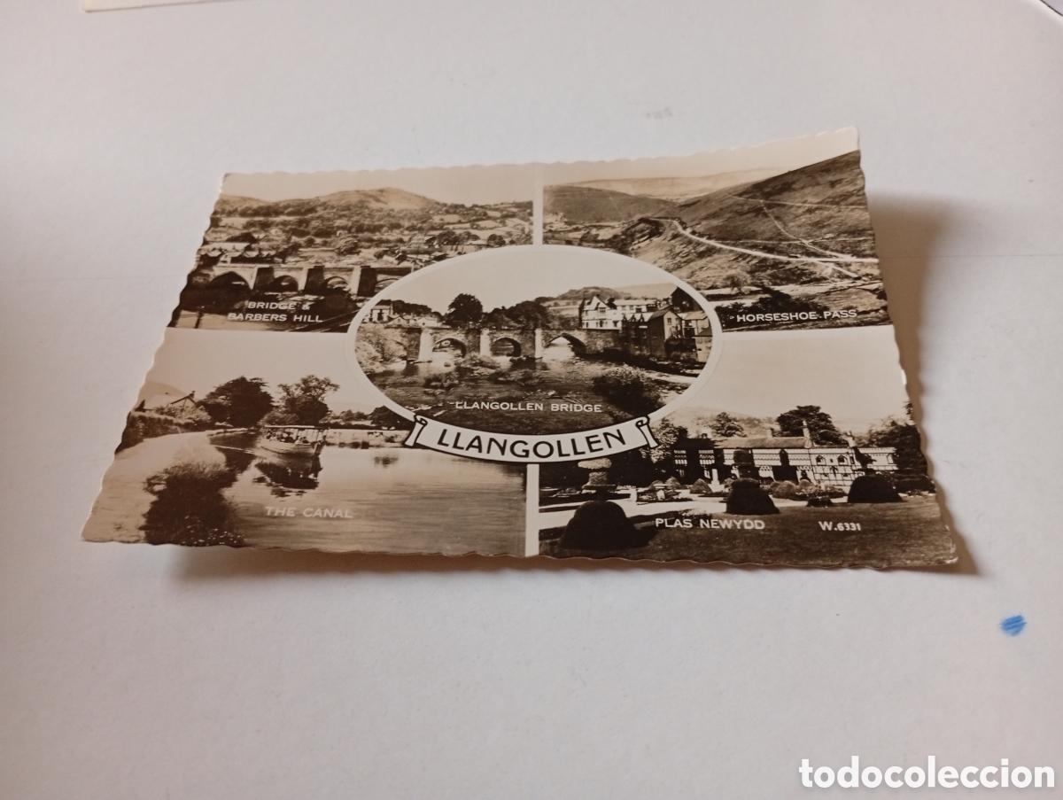 Postales: Postal Llangollen panor&aacute;mica