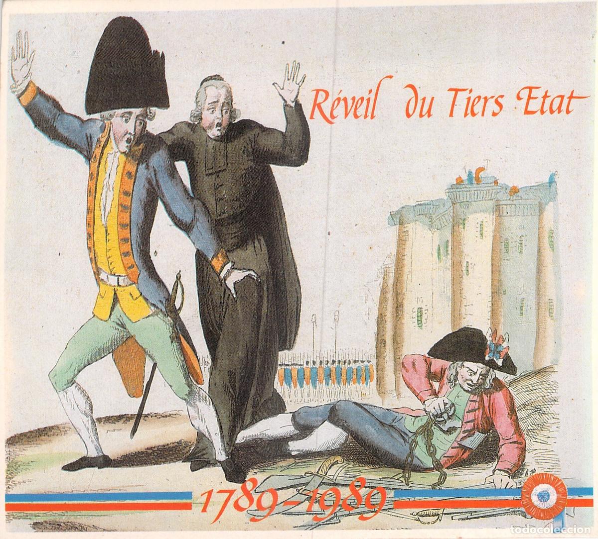 Postales: Postal Conmemorativa Revoluci&oacute;n Francesa: El Despertar del Tercer Estado