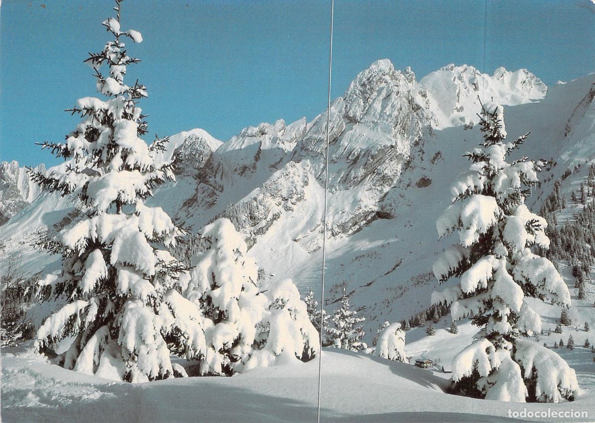 Postales: Postal Paisaje de Invierno en Saboya Alpes Franceses