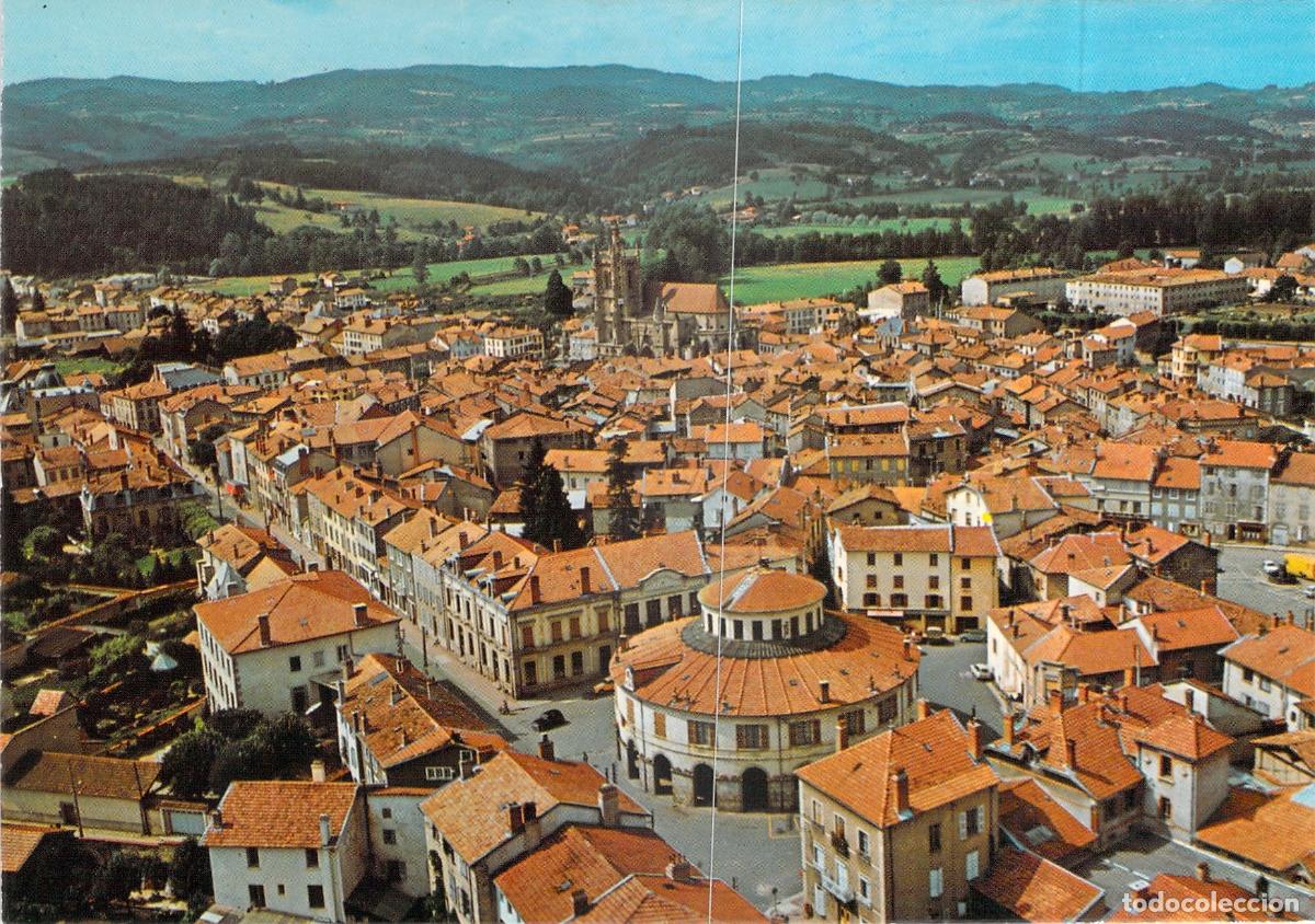 Postales: Postal de Vista A&eacute;rea de Ambert, Puy-de-D&ocirc;me, Francia