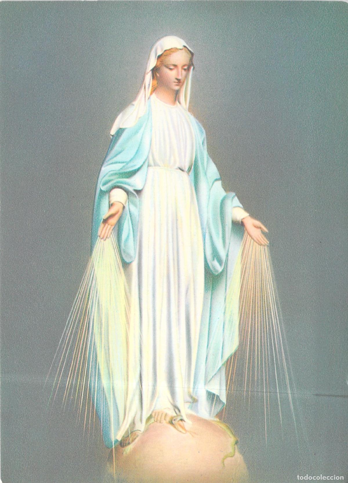 Postales: Postal de Nuestra Se&ntilde;ora de la Medalla Milagrosa, Par&iacute;s