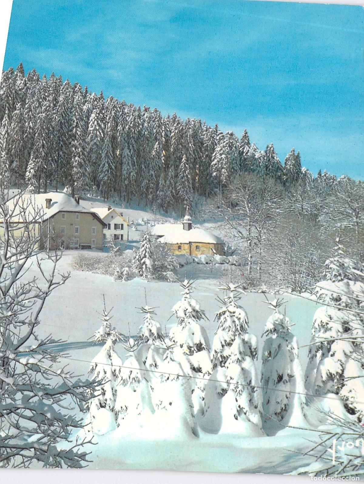 Postales: Postal Paisaje de Nieve en Hautes-Vosges, Francia