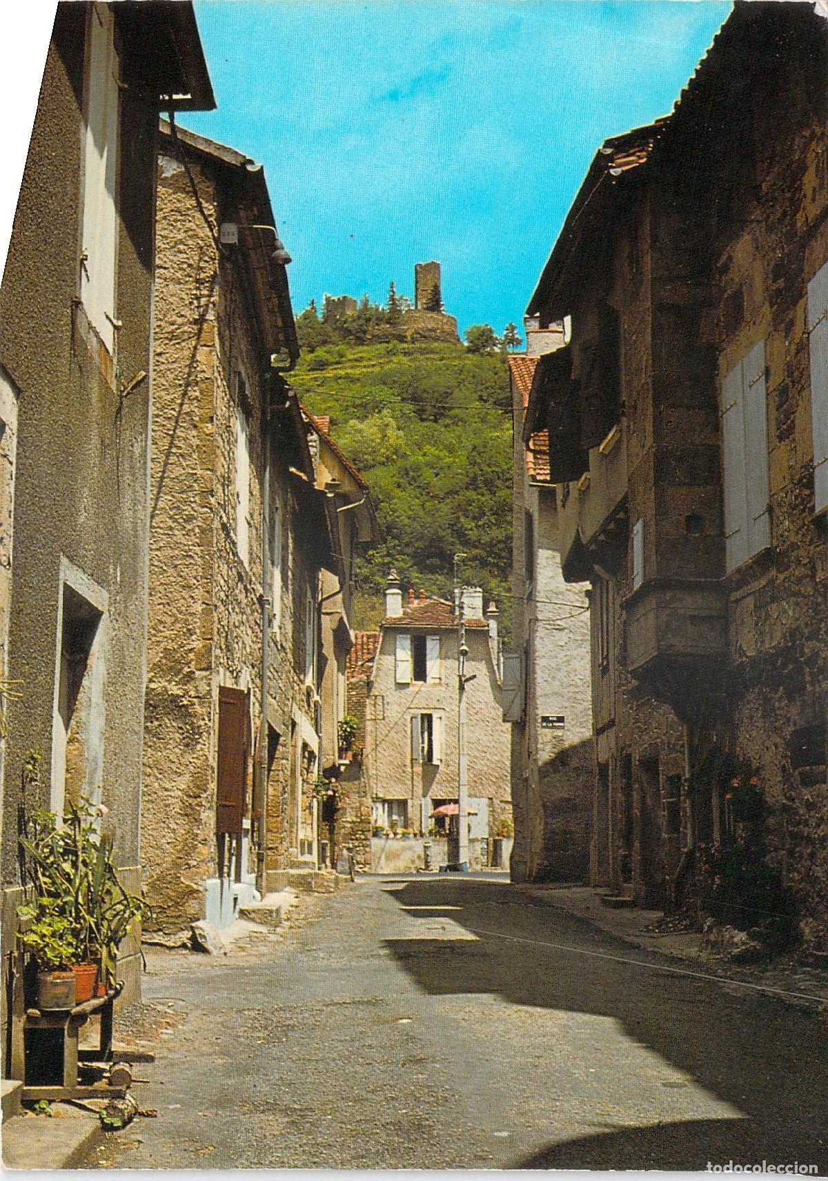 Postales: Postal de Saint-C&eacute;r&eacute;, Rue de l'Ollier y Torres en el Lot, Francia
