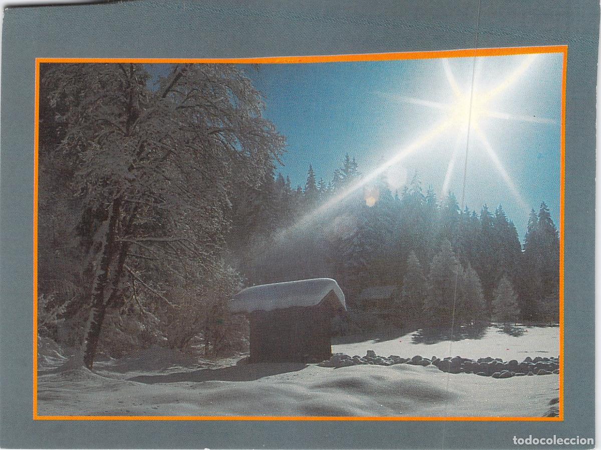 Postales: Postal Paisaje de Invierno en Bernex Haute-Savoie Francia