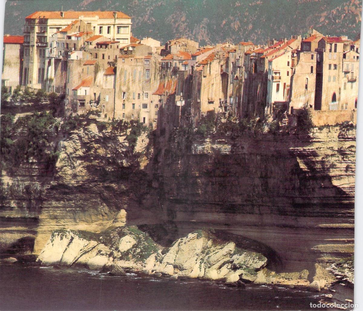 Postais: Postal Panor&aacute;mica de Bonifacio y sus Acantilados, C&oacute;rcega