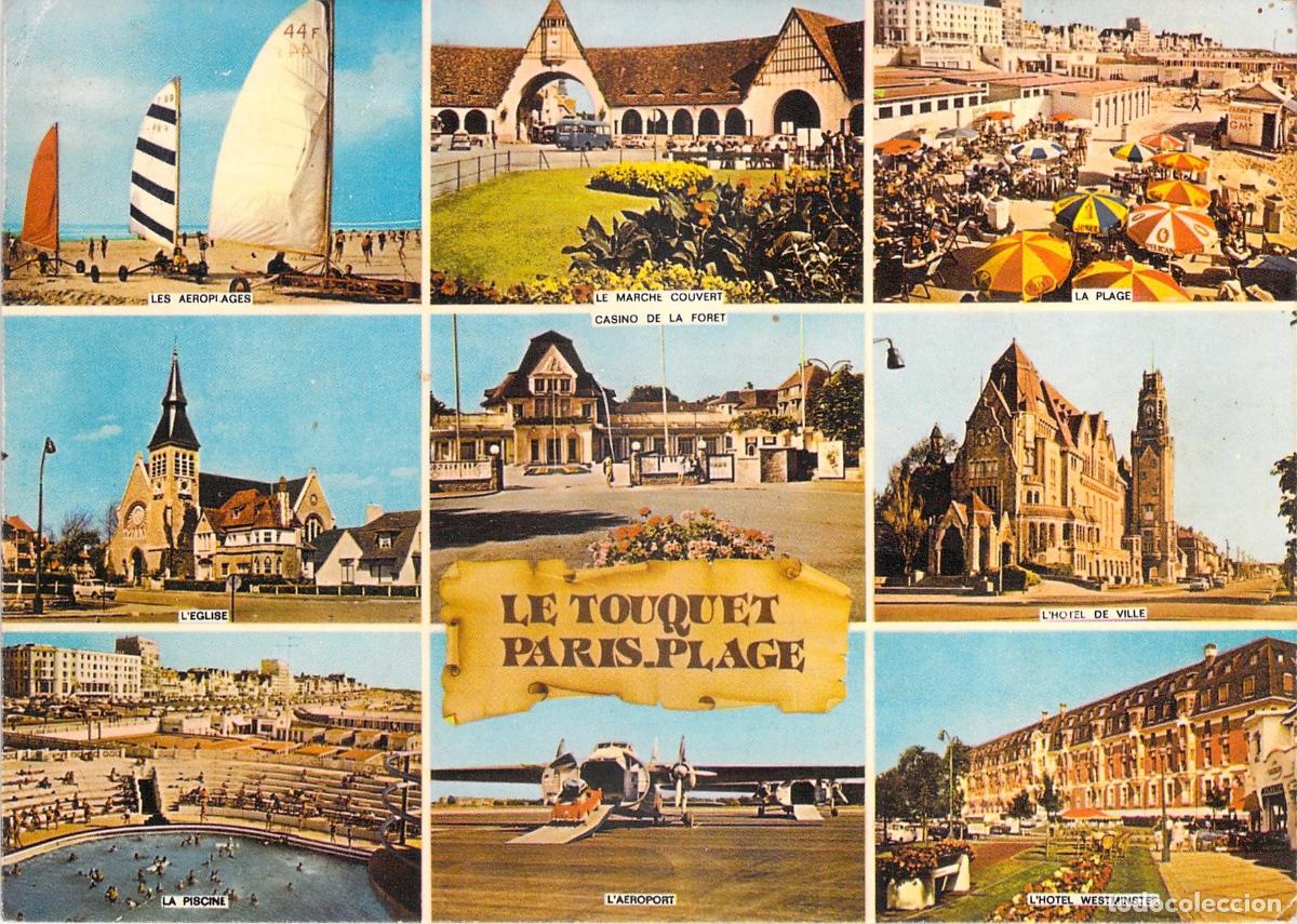 Postais: Postal de Le Touquet-Paris-Plage, Francia - Multivista