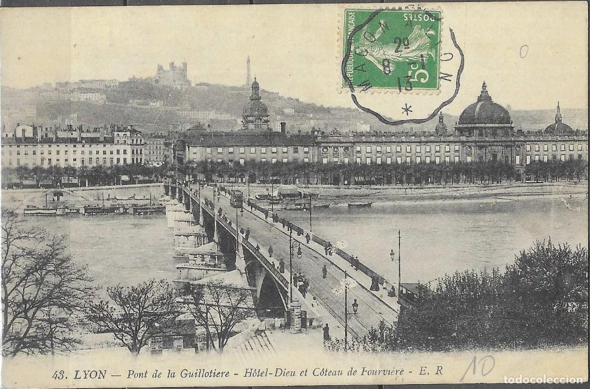 Postales: TARJETA POSTAL DE FRANCIA , LYON