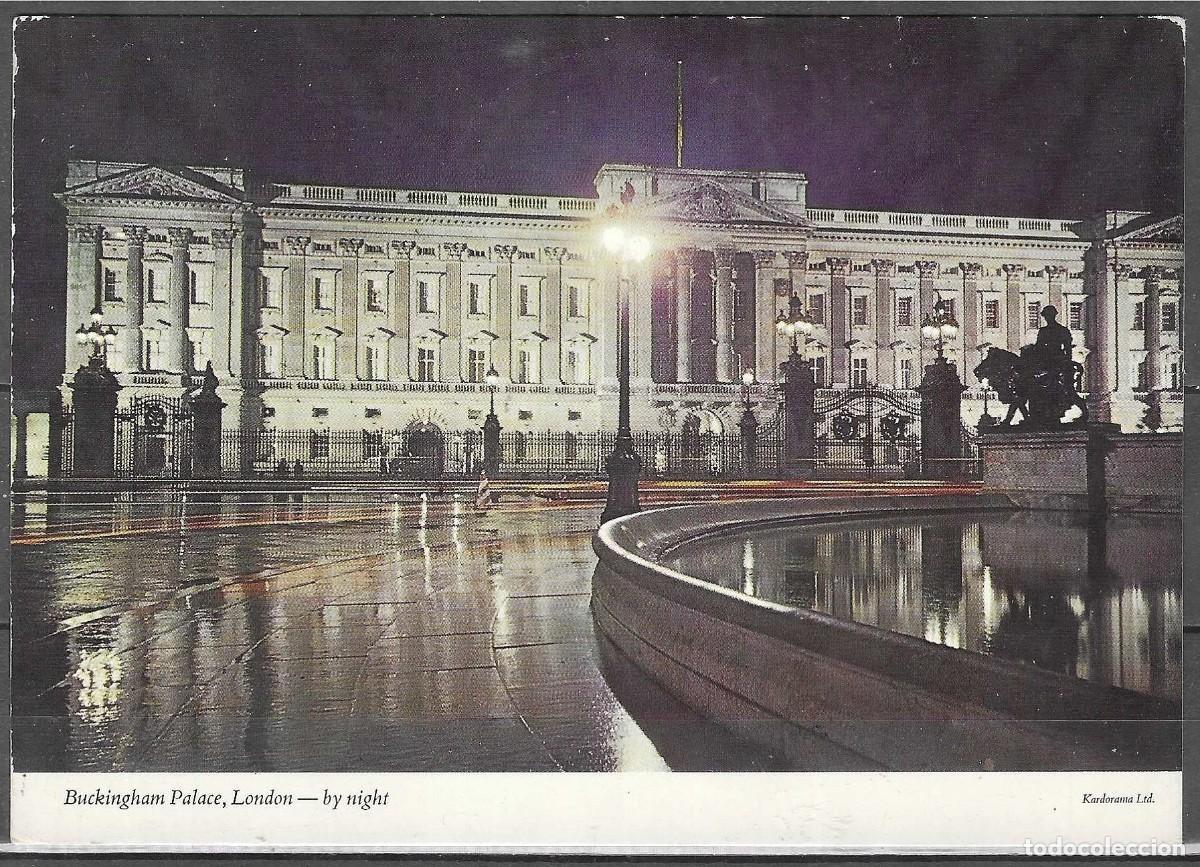 Postales: TARJETA POSTAL DE GRAN BRETA&Ntilde;A , LONDRES PALACIO DE BUCKINGHAM