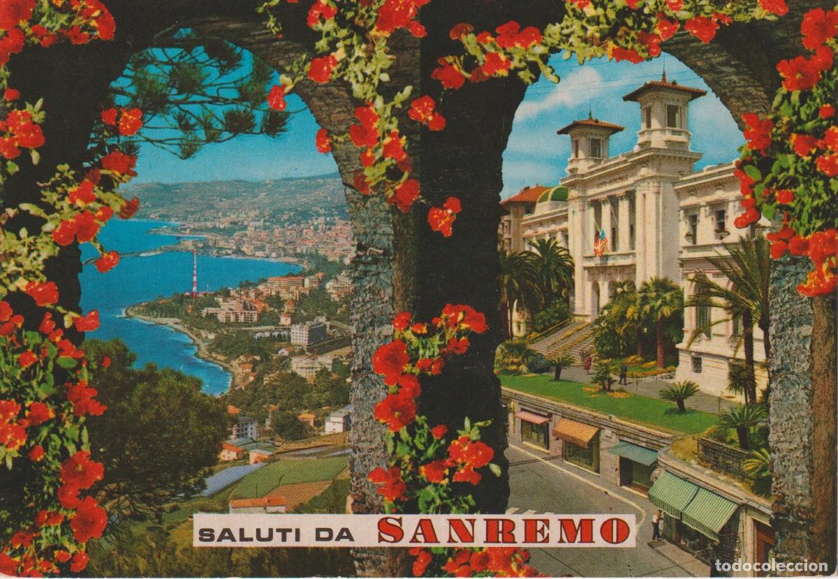 Postales: SALUTI DA SANREMO. ITALIA