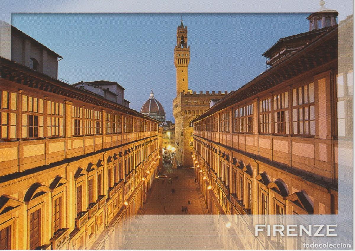 Postales: FLORENCIA. ITALIA . GALERIA DE LOS UFFIZI ... SIN CIRCULAR