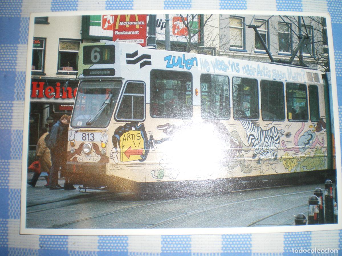 Postales: POSTAL , HOLANDA, AMSTERDAM, TRANVIA