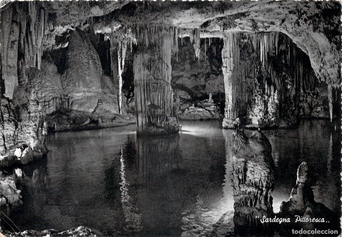 Postales: Postal de la Gruta de Neptuno en Alghero, Cerde&ntilde;a