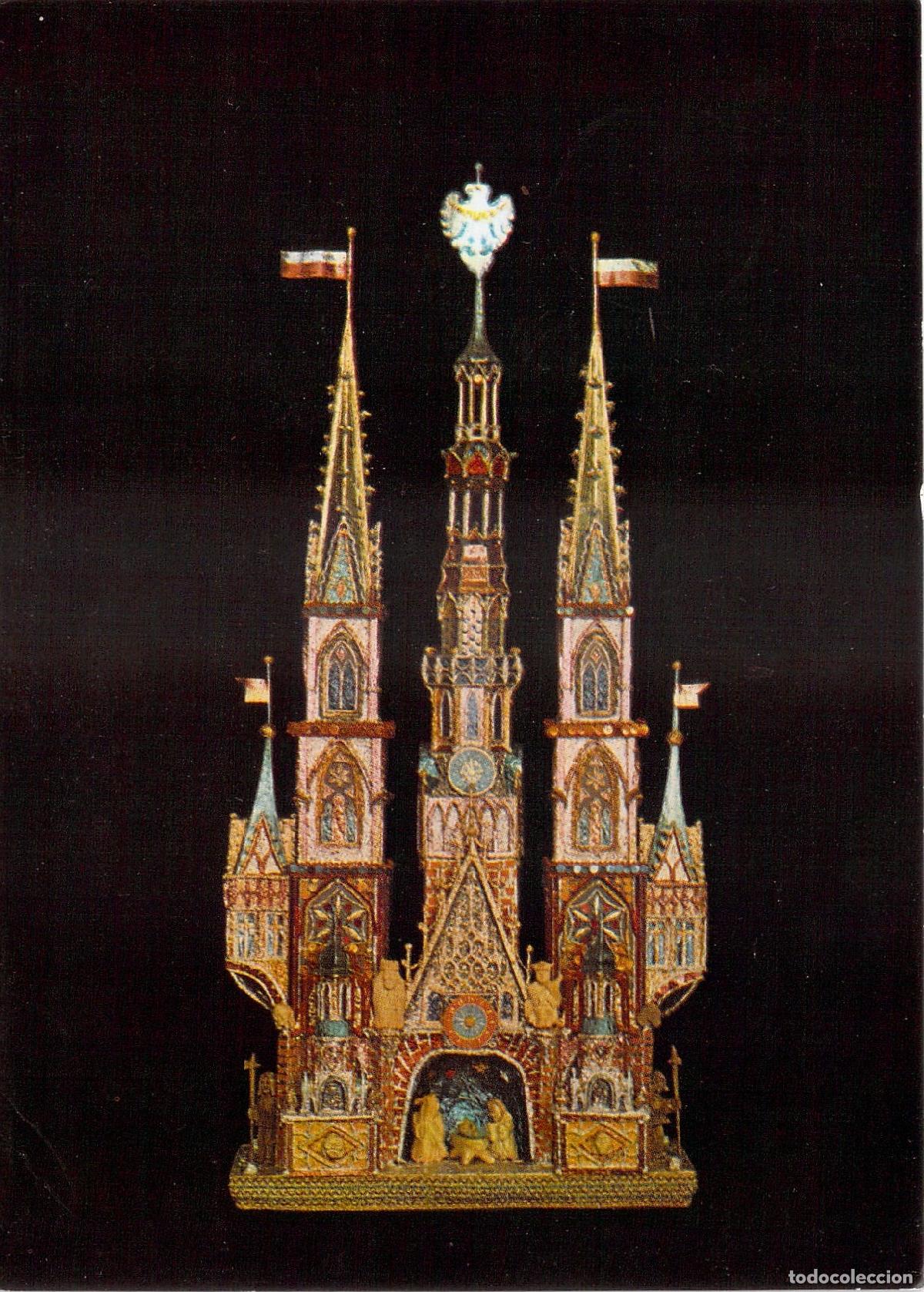 Postales: Postal de Bel&eacute;n de Cracovia Szopka Krakowska Tradici&oacute;n Polaca