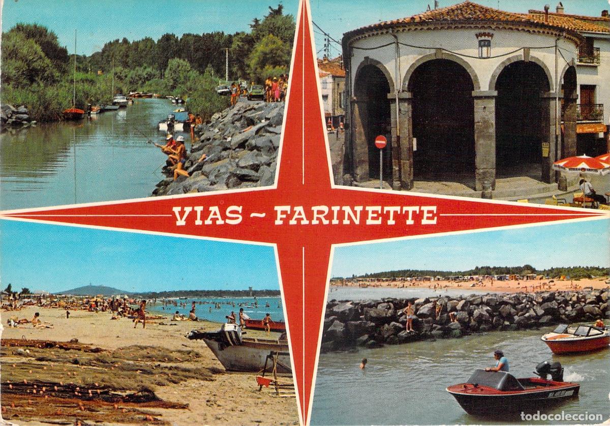 Postkarten: Postal Tur&iacute;stica de Vias-Farinette, H&eacute;rault, Francia - Vistas Variadas