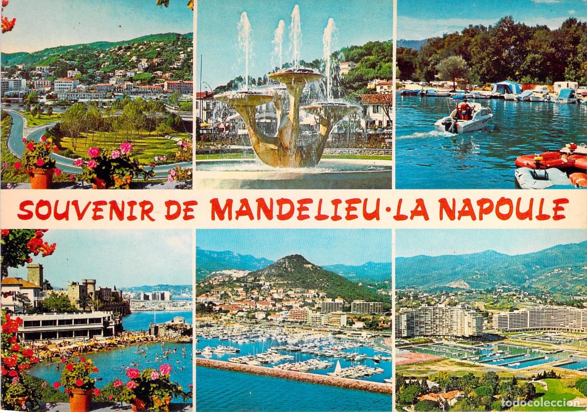 Postales: Postal de Recuerdo de Mandelieu-La Napoule Costa Azul Francia
