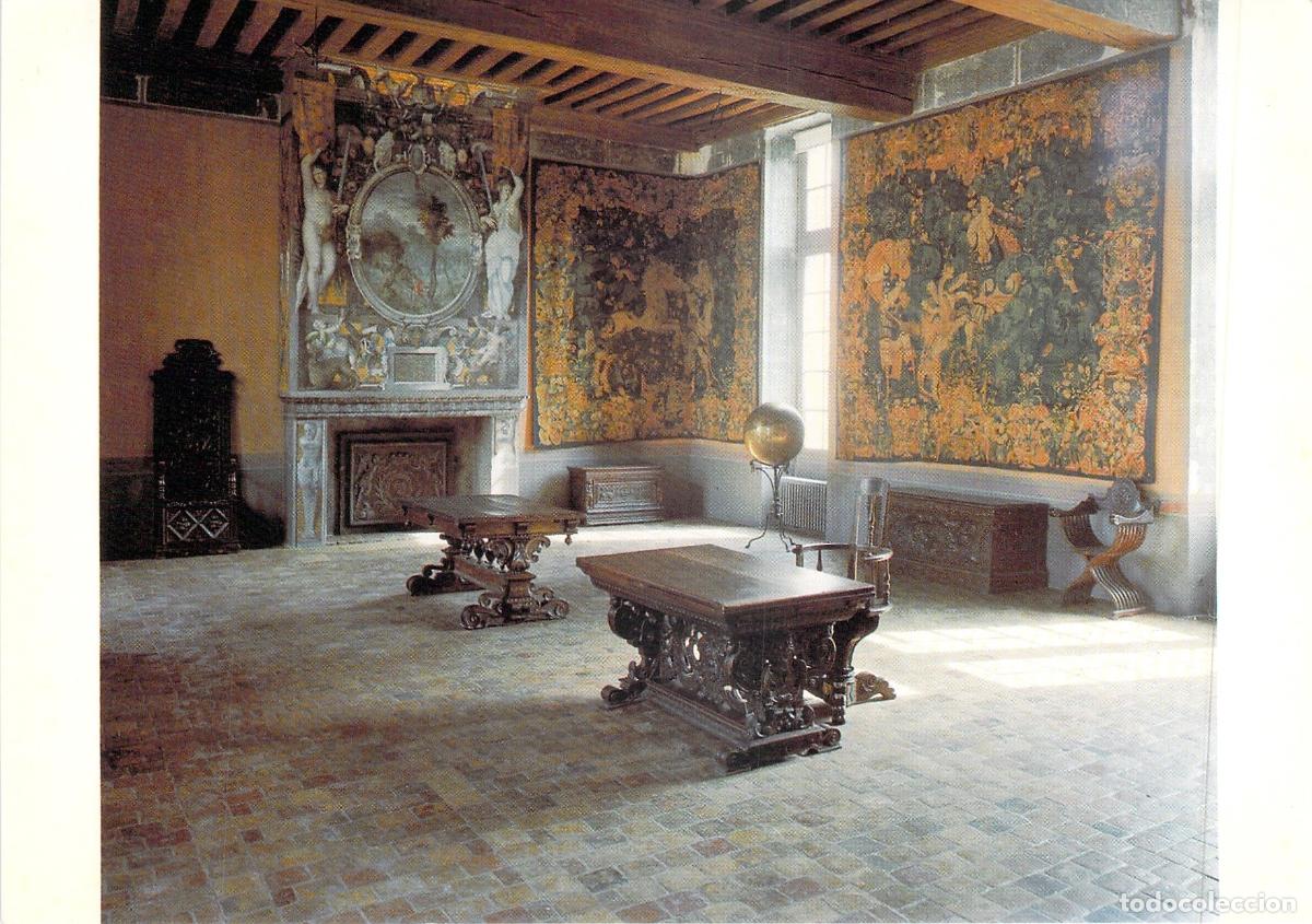 Postales: Postal del Castillo de &Eacute;couen Museo Nacional del Renacimiento